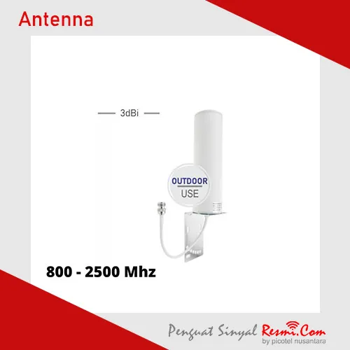 Antenna Outdoor 3dBi 800-2500Mhz