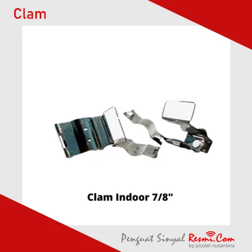 Clam Indoor 7/8"
