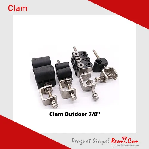 Clam Outdoor 7/8"