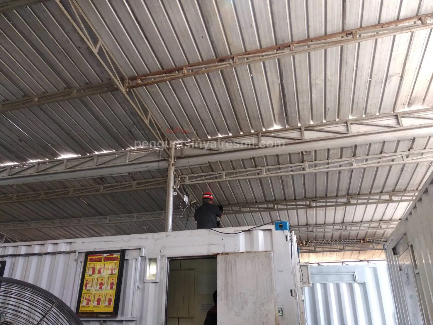 Pemasangan Penguat Sinyal Hp Repeater PDSI GARUT PERTAMINA_ (12)