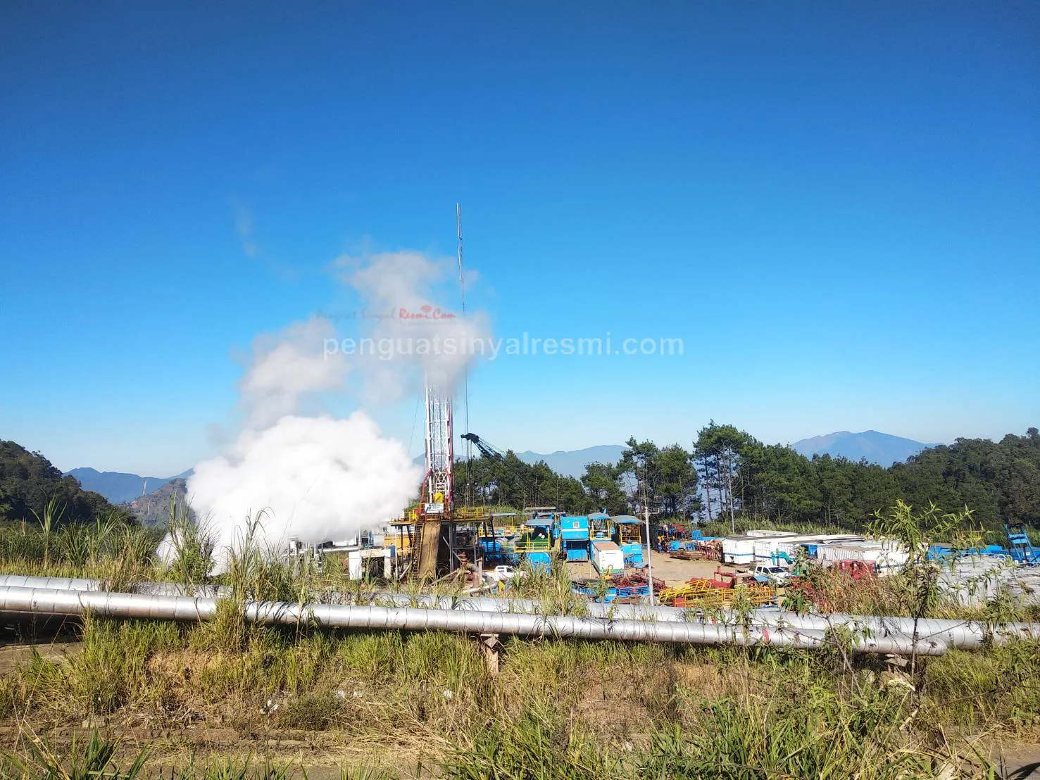 Pemasangan Penguat Sinyal Hp Repeater PDSI GARUT PERTAMINA_ (15)