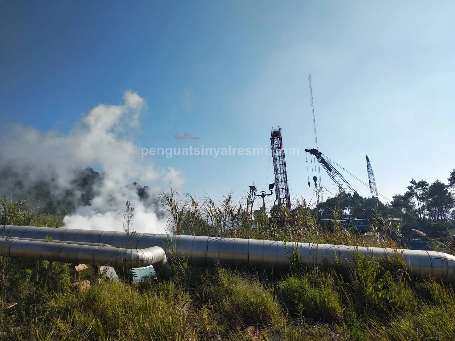 Pemasangan Penguat Sinyal Hp Repeater PDSI GARUT PERTAMINA_ (2)