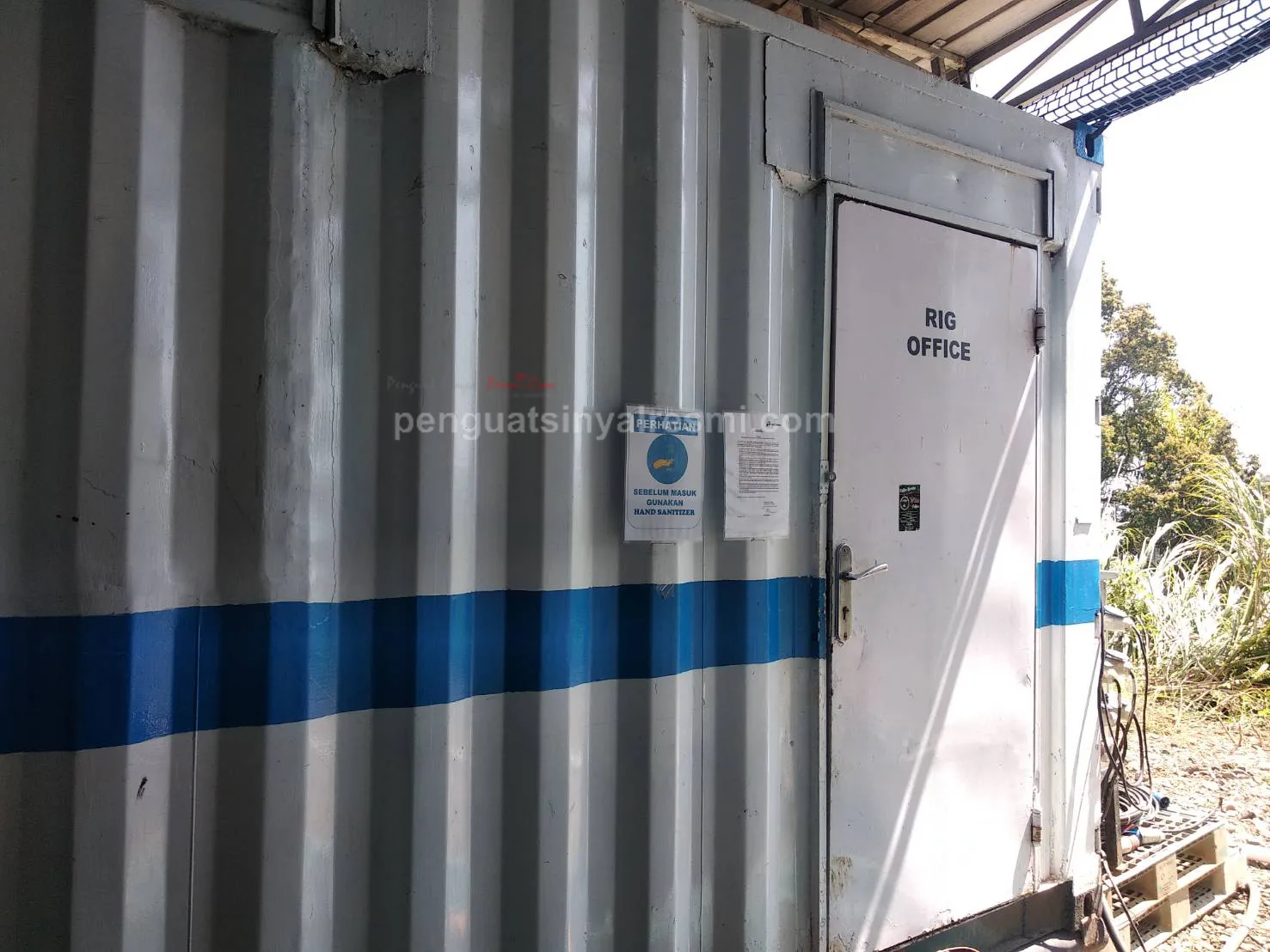 Pemasangan Penguat Sinyal Hp Repeater PDSI GARUT PERTAMINA_ (4)