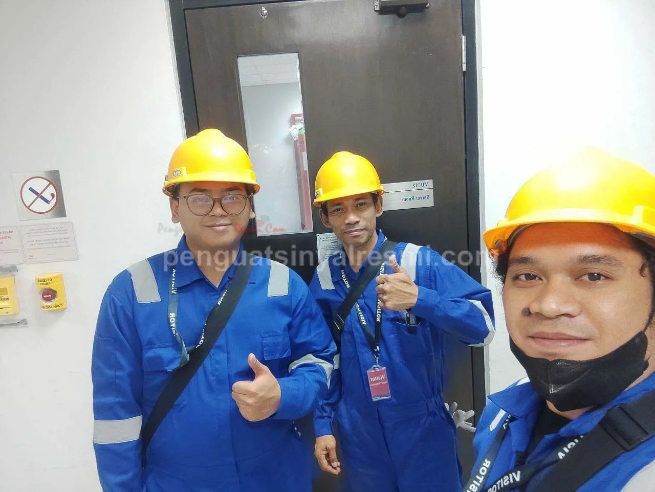 Pemasangan Penguat Sinyal Hp Repeater PT SCHLUMBERGER_ (18)