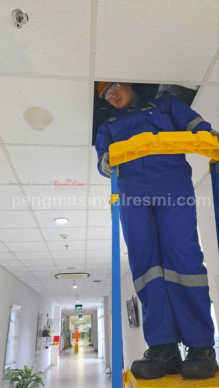 Pemasangan Penguat Sinyal Hp Repeater PT SCHLUMBERGER_ (4)
