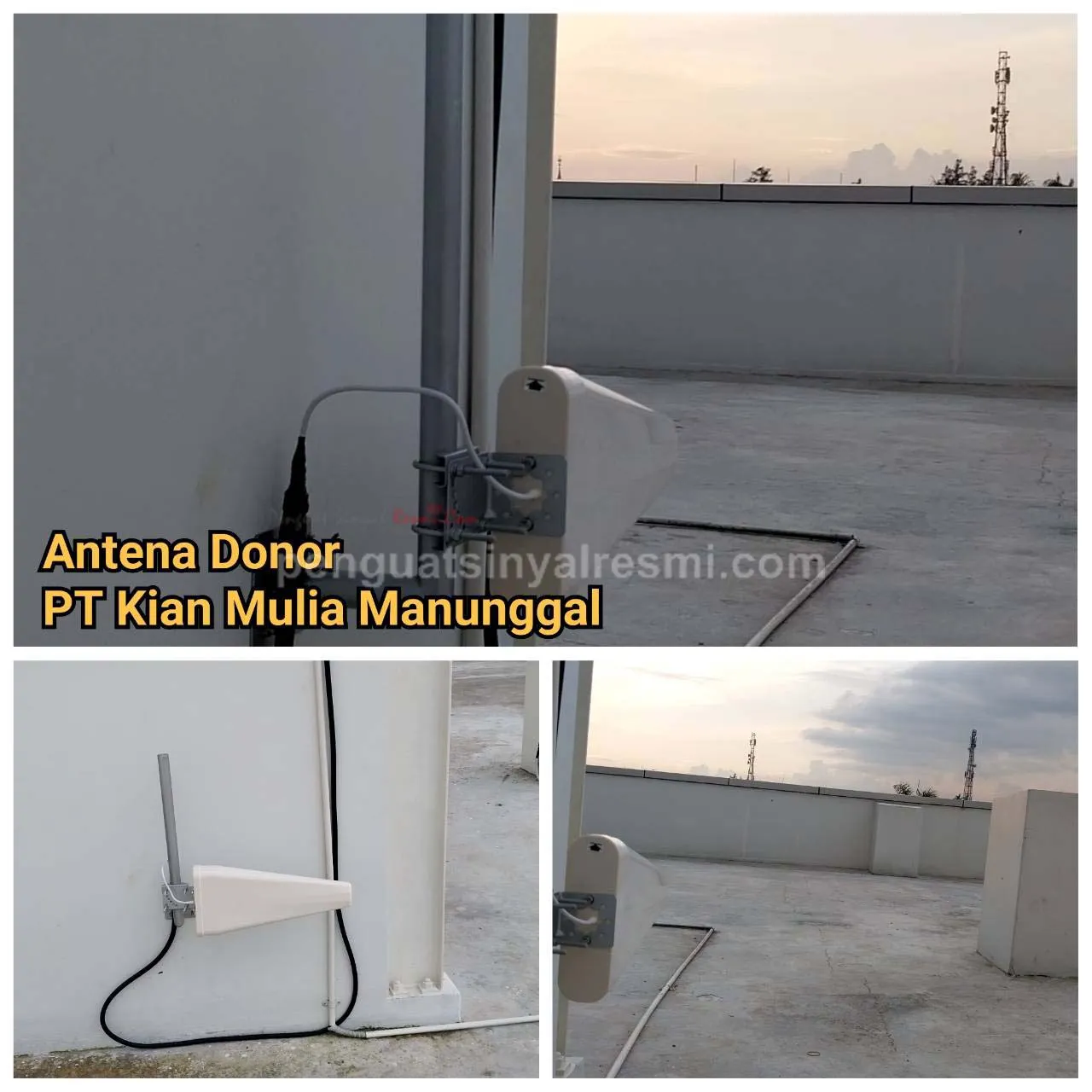 Pemasangan Penguat Sinyal Hp Repeater PT. Tempo Scan Pacific_ (2)