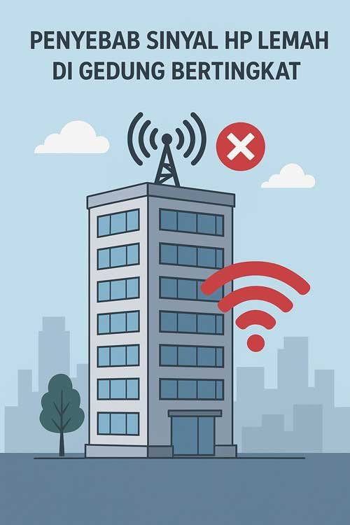 Penyebab Sinyal HP Lemah di Gedung
