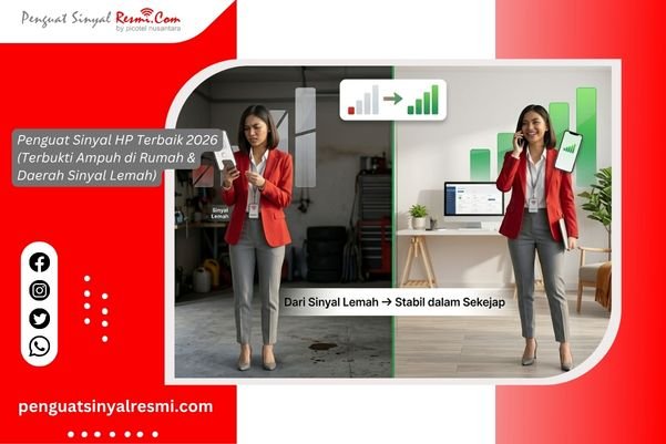 Penguat Sinyal HP Terbaik 2026