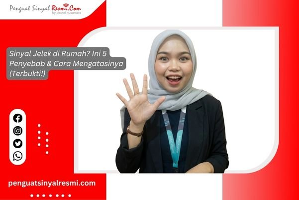 sinyal jelek di rumah - penyebab dan solusi penguat sinyal sinyal hp