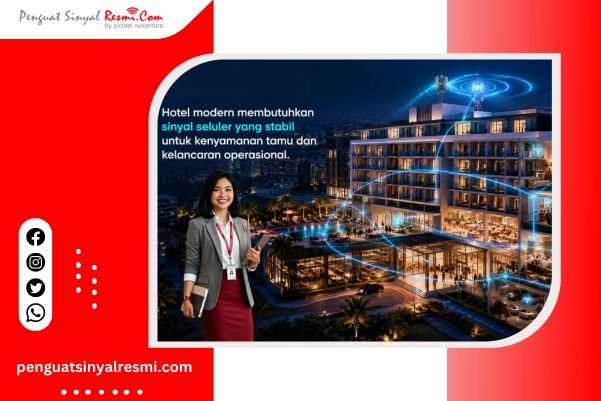 Penguat Sinyal HP untuk Hotel