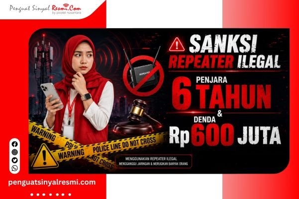 sanksi repeater ilegal